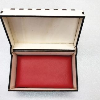 Bauletto 150mm in Ecopelle Rossa