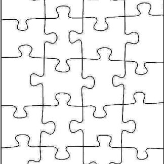 Puzzle dimensioni A4 Verticale Con Scatola