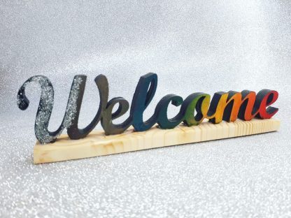 Scritta 3D Artigianale Personalizzata in Legno Smaltato - immagine 2